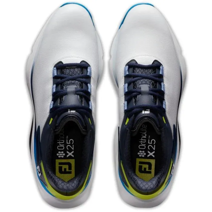 FootJoy 2024 Men's Pro/SLX Golf Shoes- White/Navy/Blue