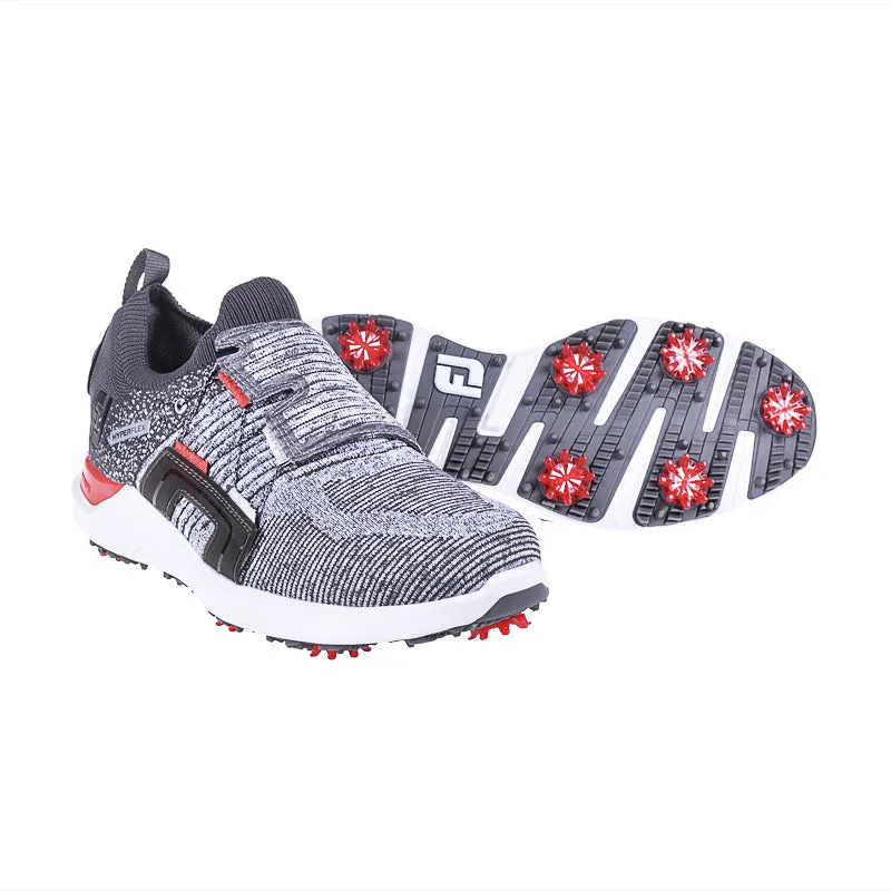 FOOTJOY Hyperflex BOA Men's Spiked Shoes (Grey/White)