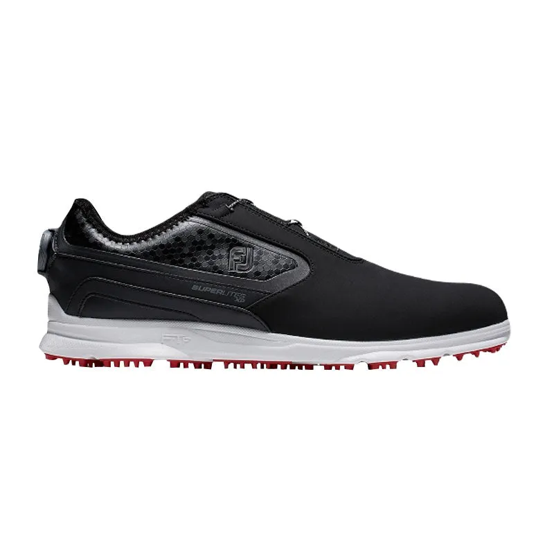 FOOTJOY Superlites XP BOA Men's Spikeless Shoes (Black)