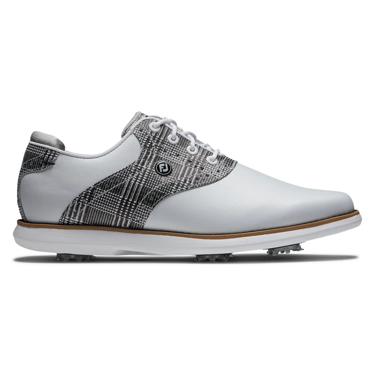 FootJoy Women's Traditions- White/Grey Golf Shoes