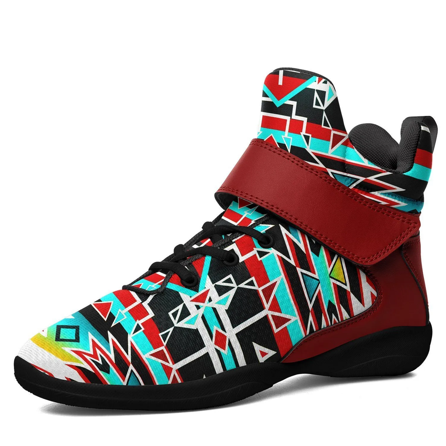 Force of Nature Windstorm Ipottaa Basketball / Sport High Top Shoes - Black Sole