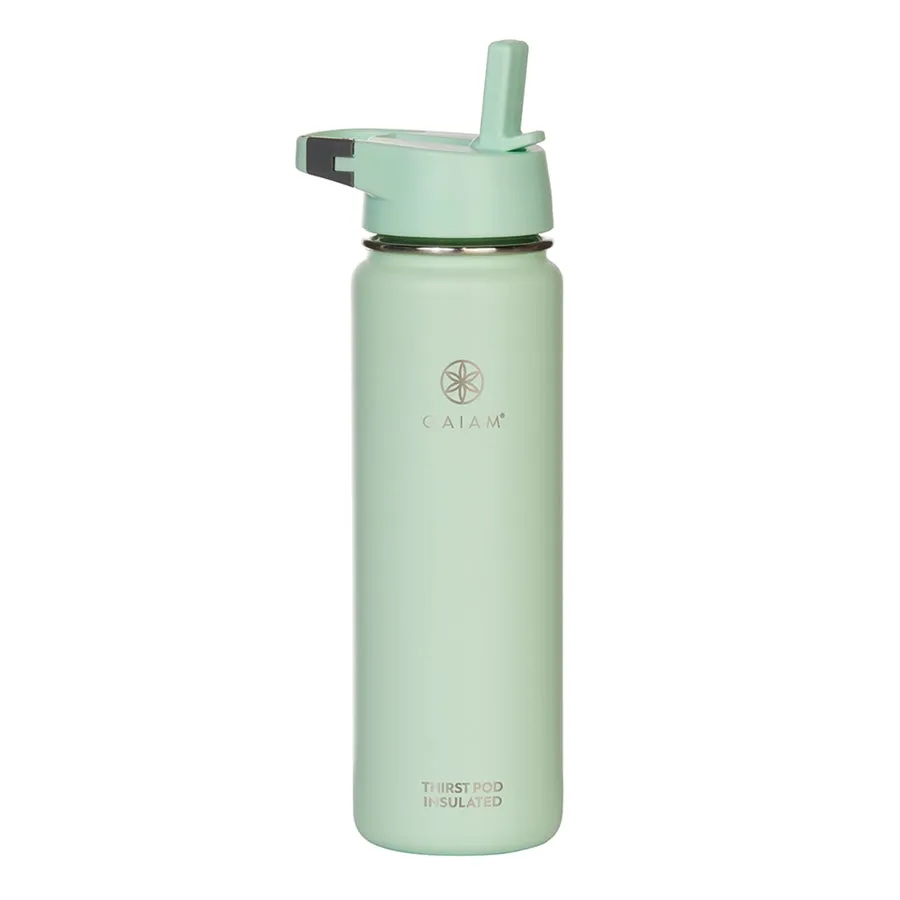 Gaiam Thirst Pod 700ml Insulated Waterbottle Green