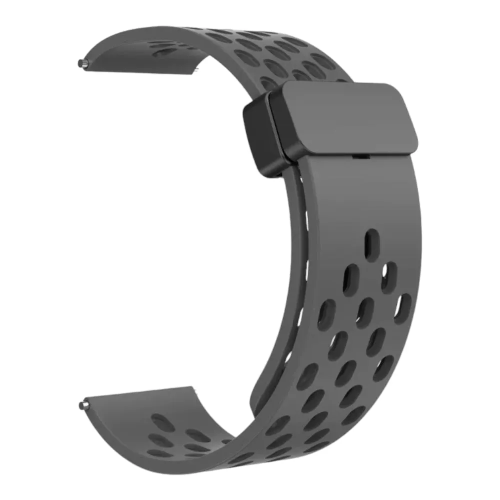 Garmin Approach S12 compatible Silicone Magnetic Sports Watch Straps