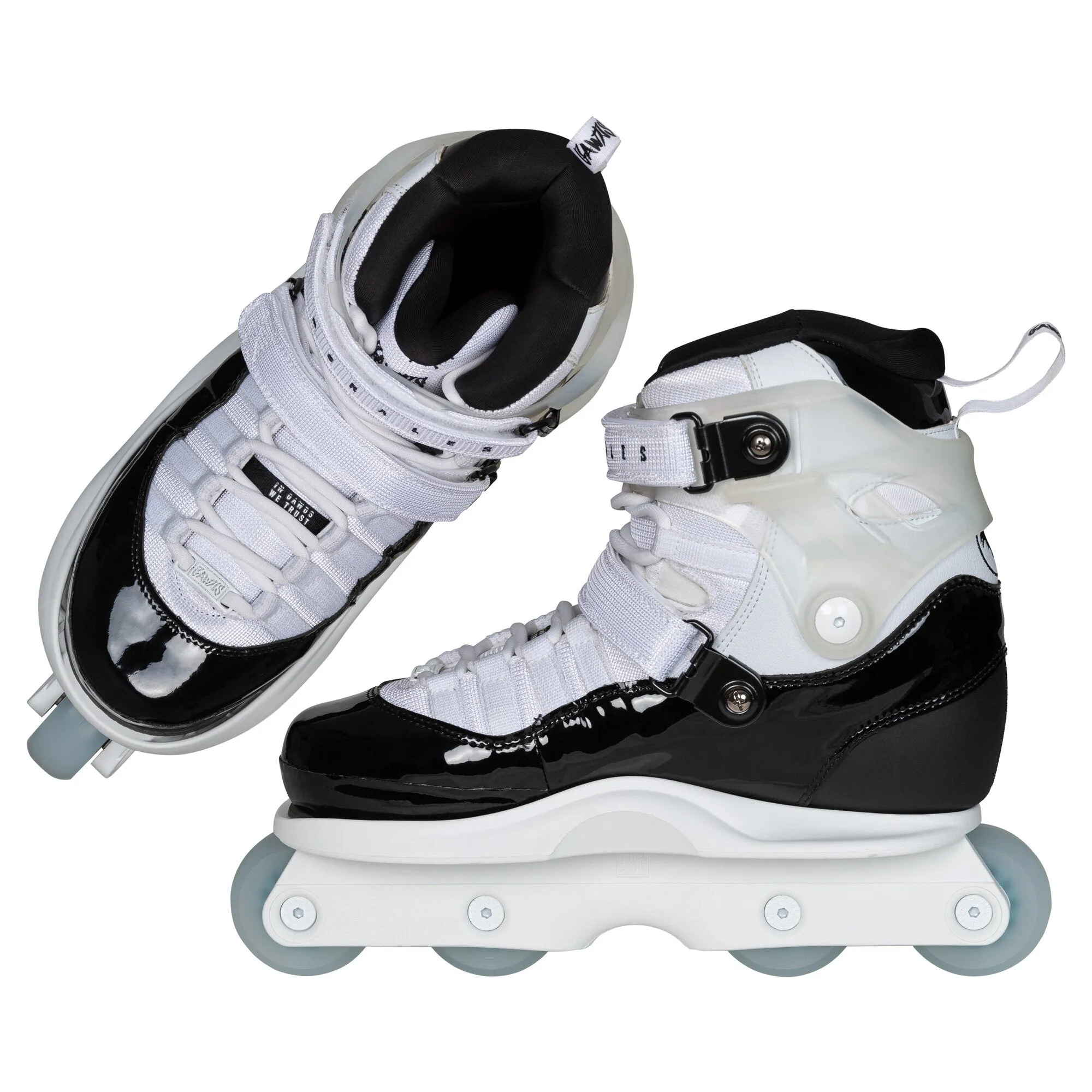 Gawds FM 5 White/ Black Inline Skates