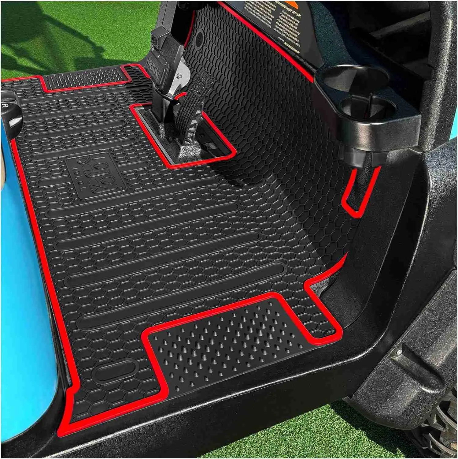 Golf Cart Floor Mats for Club Car Precedent Onward Tempo Villager V4L - 10L0L