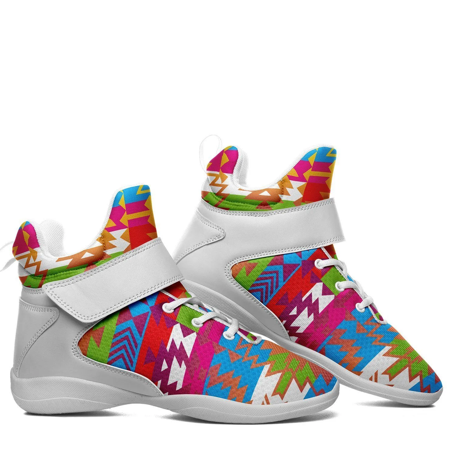 Grand Entry Ipottaa Basketball / Sport High Top Shoes - White Sole