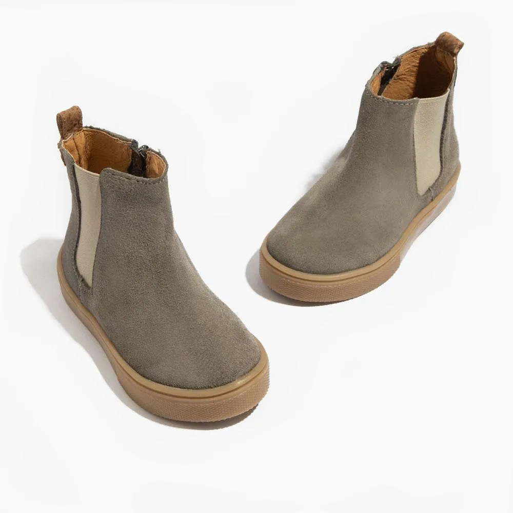 Grey Suede Chelsea Boot Sneaker