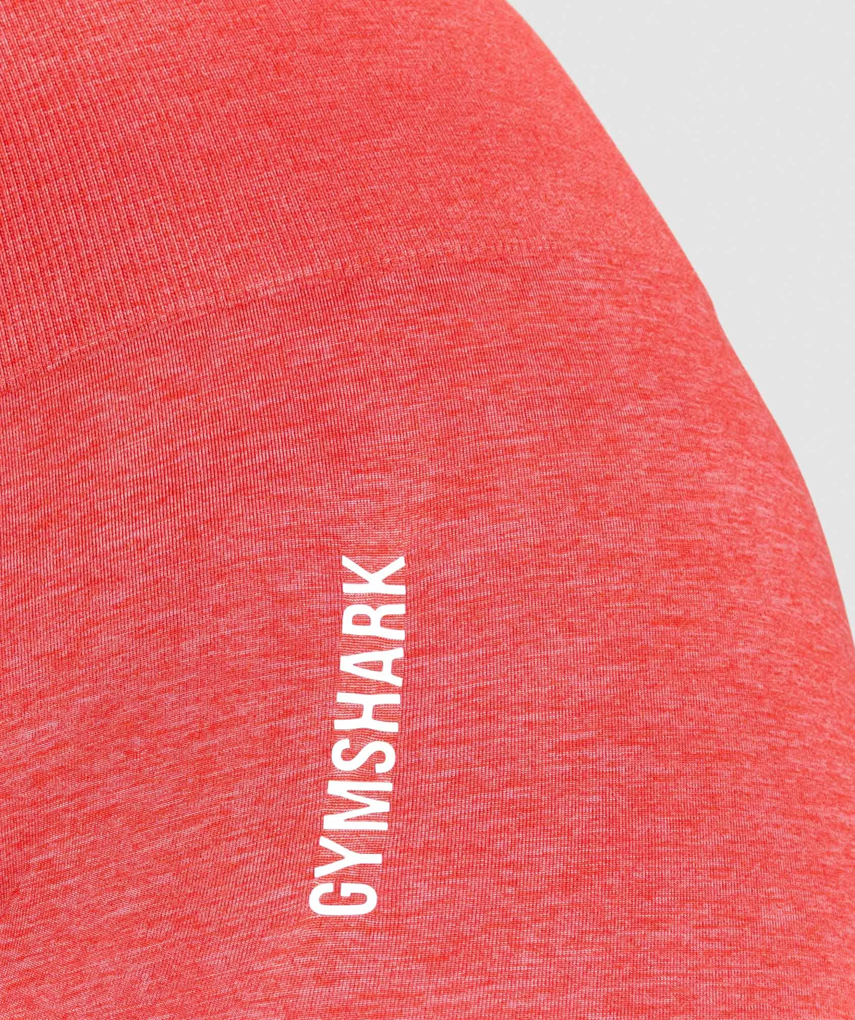 Gymshark Adapt Ombre Seamless Shorts - Red Marl/Red