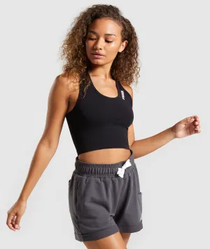 Gymshark Ark Crop Top - Black