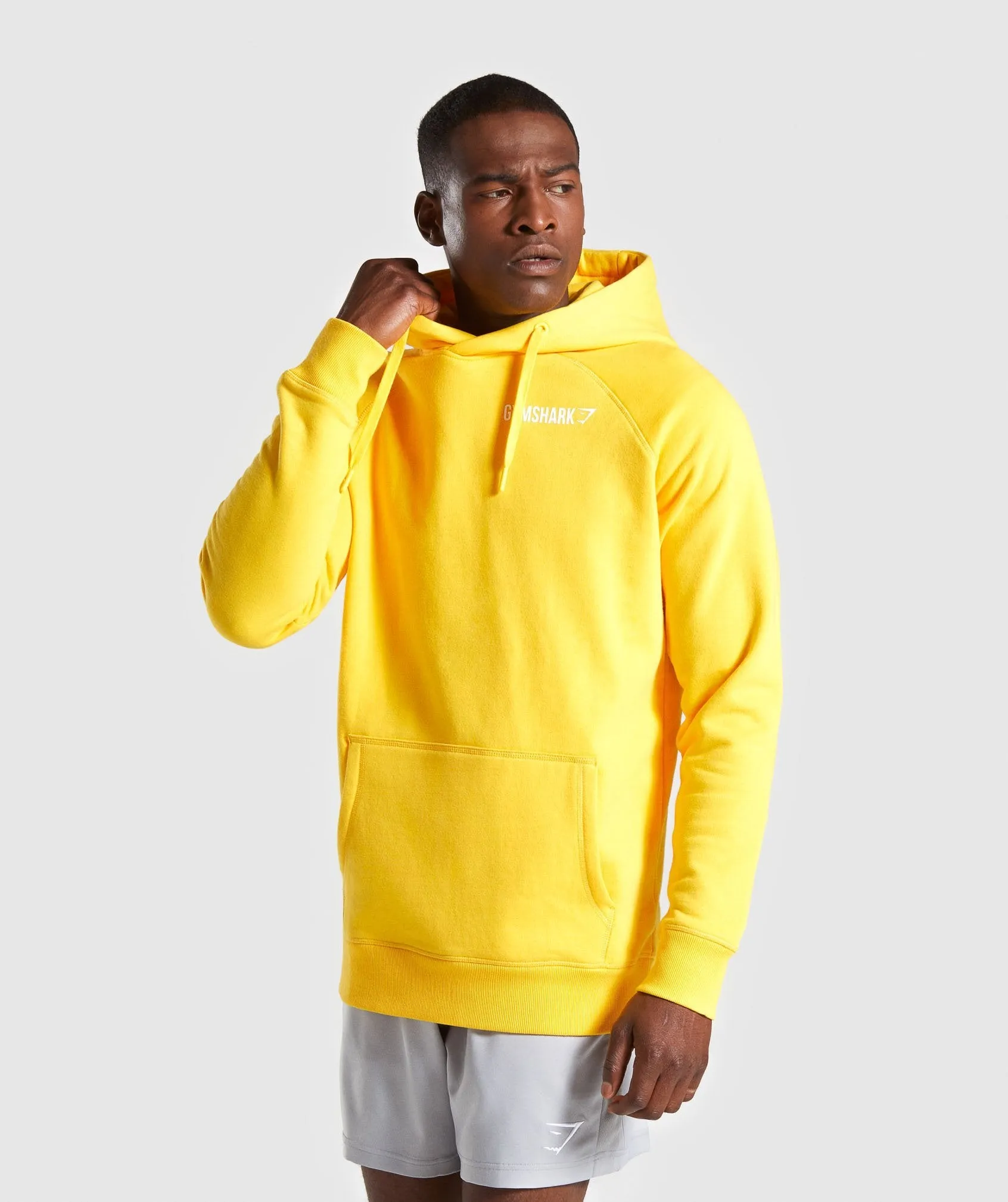 Gymshark Crest Hoodie - Golden Yellow