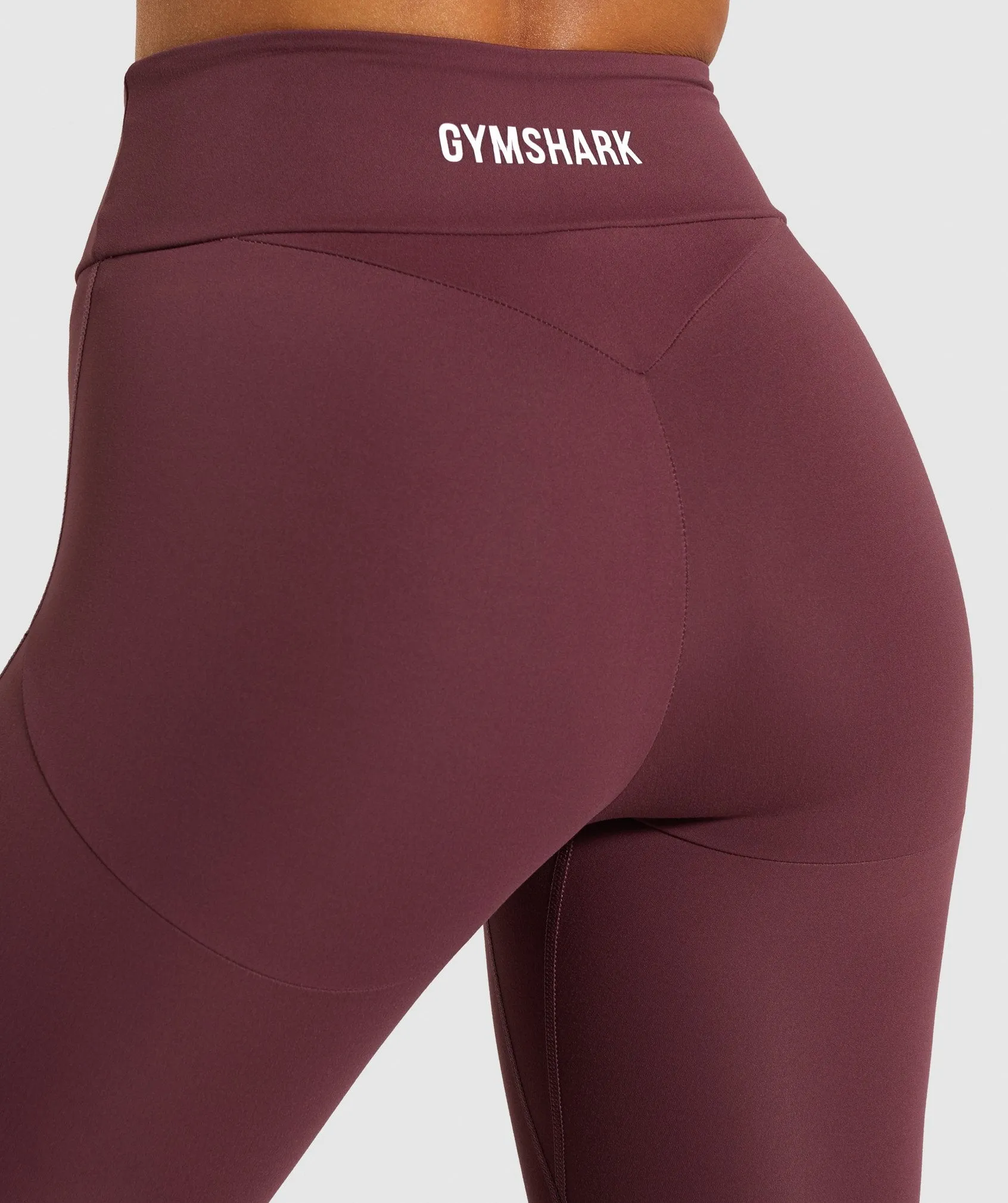 Gymshark Form Leggings - Berry Red