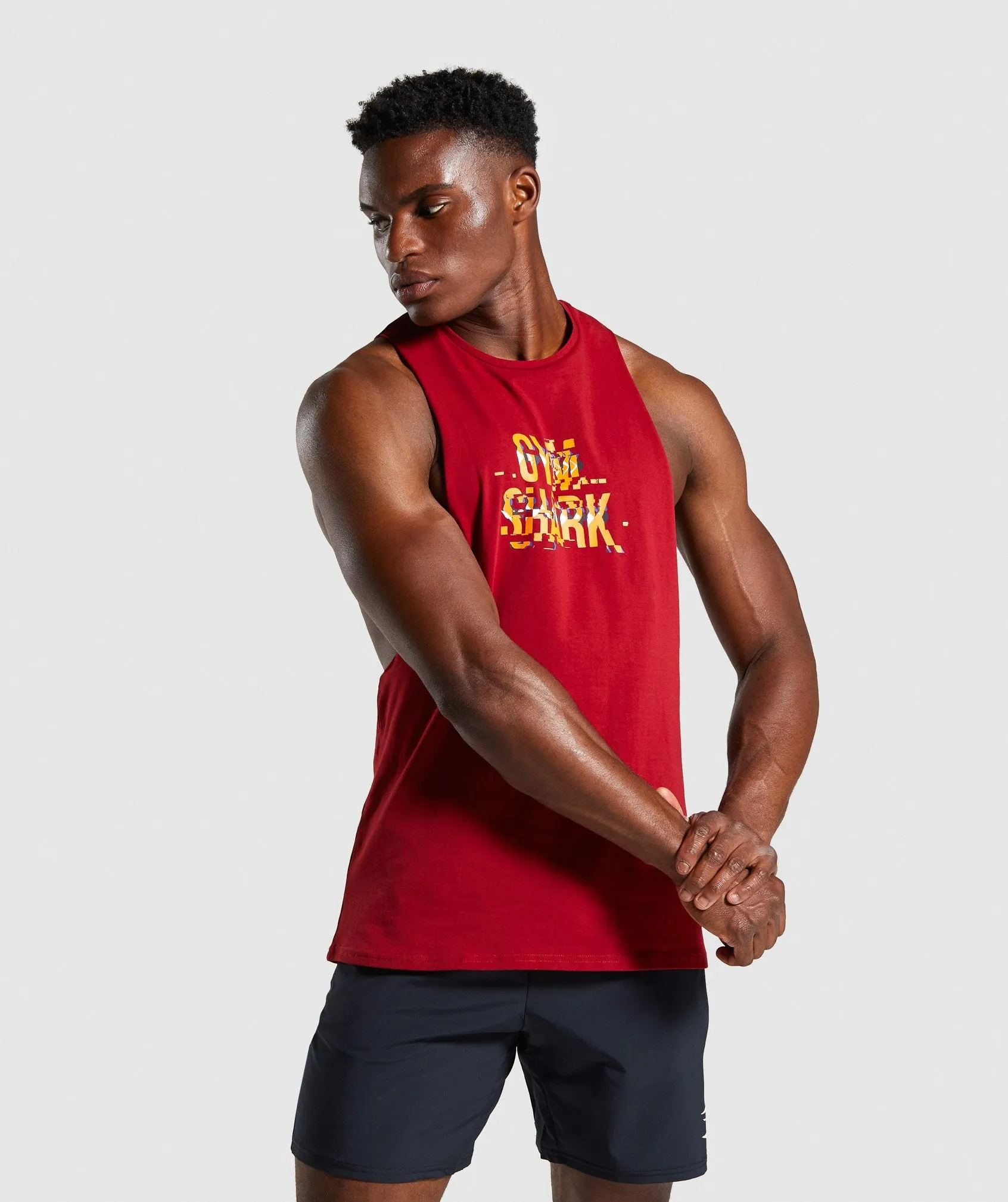 Gymshark Glitch Tank - Red