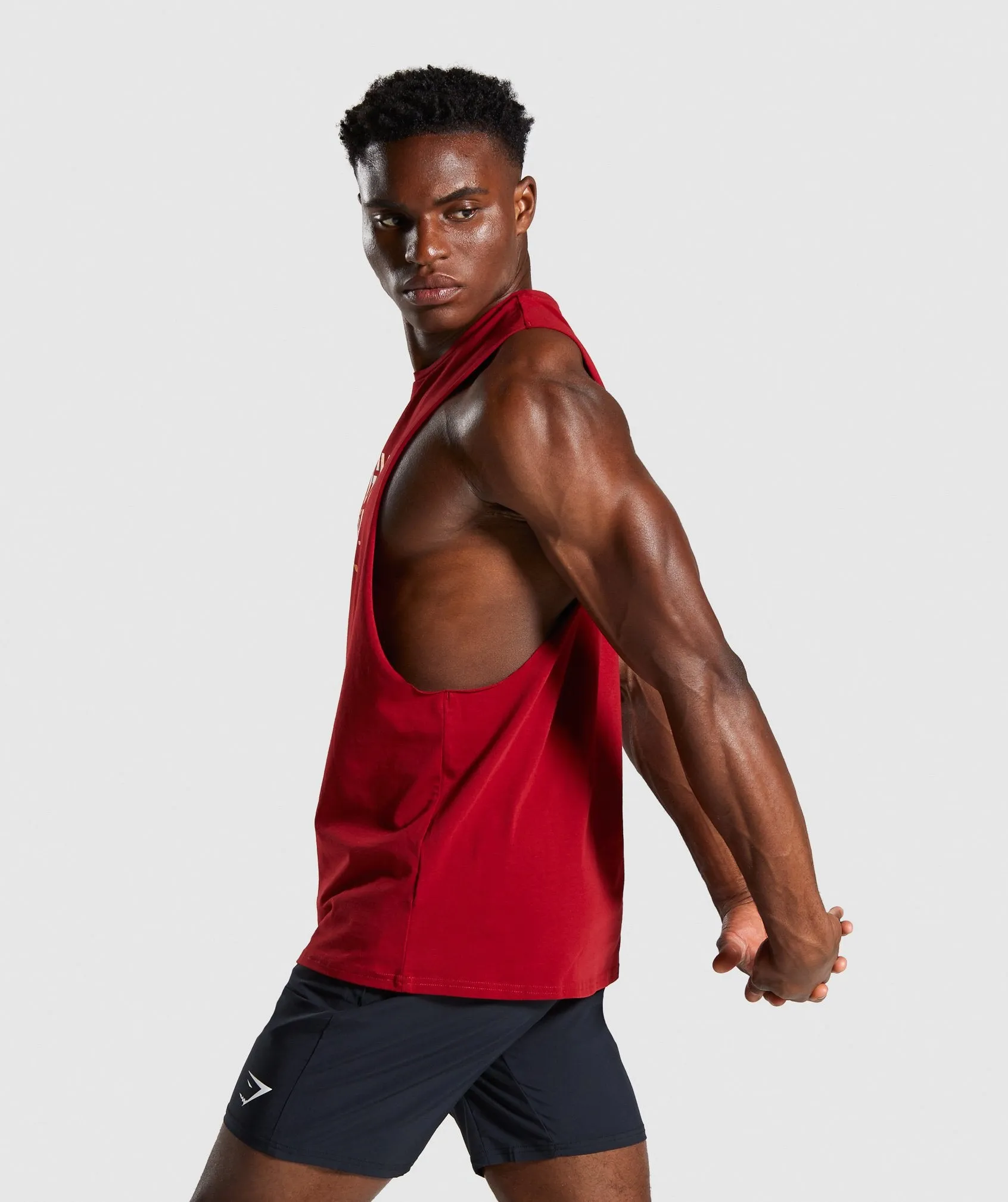 Gymshark Glitch Tank - Red