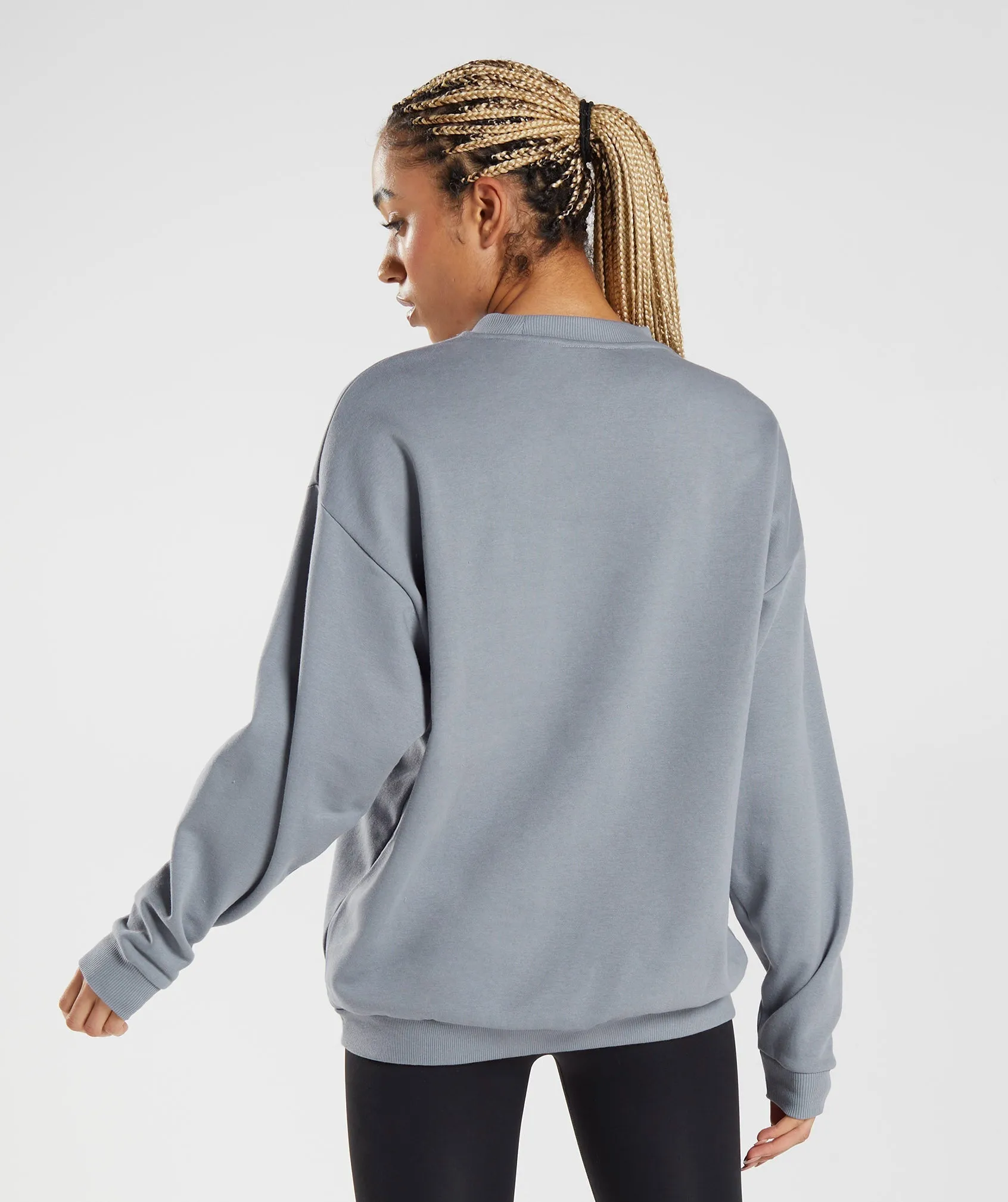 Gymshark Training Oversized Sweatshirt - Drift Grey