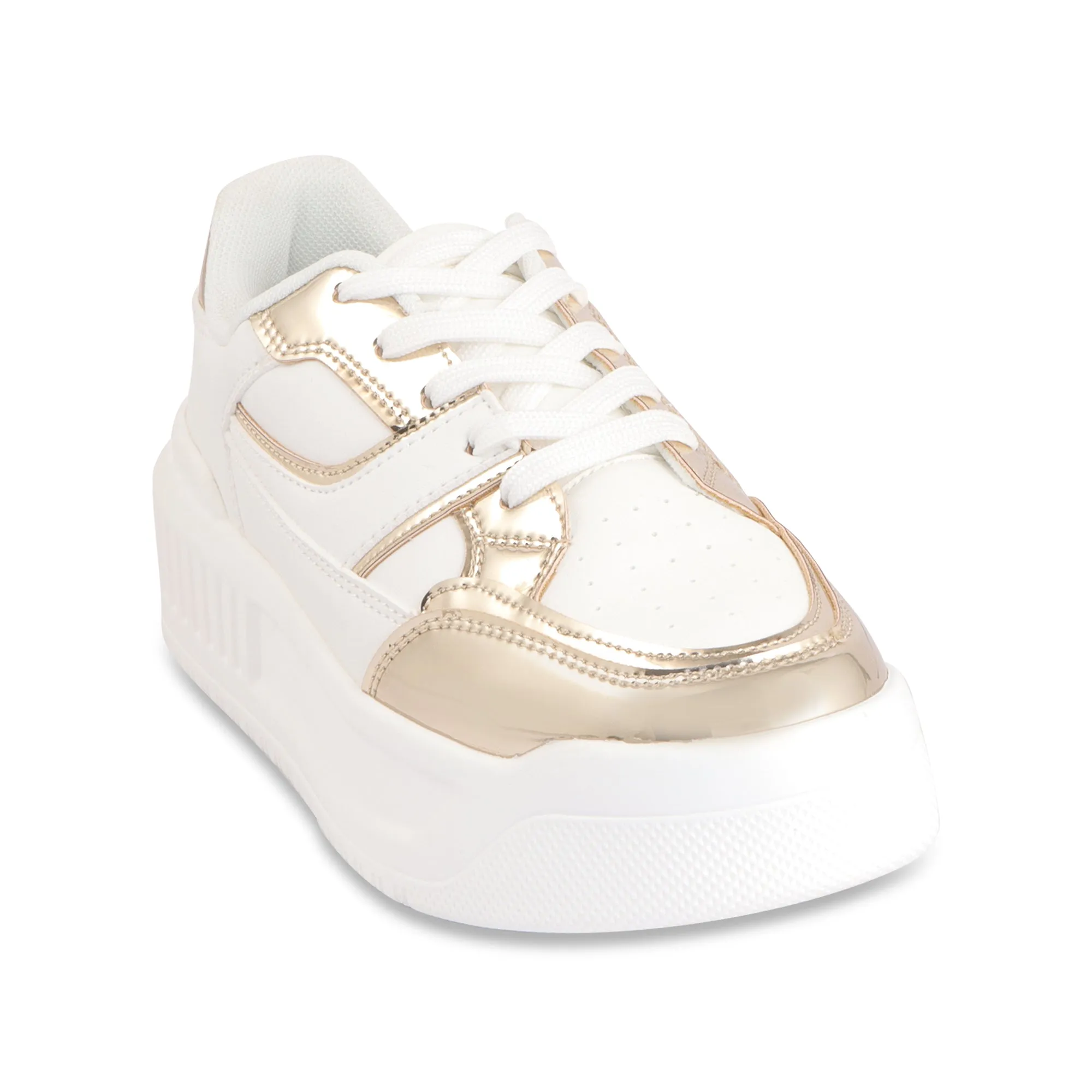 Hamster London Haven Party Gold Sneakers