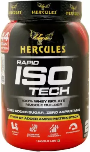 HERCULES Rapid Isotech Whey Protein  (1 kg, Cofe-Mocha)