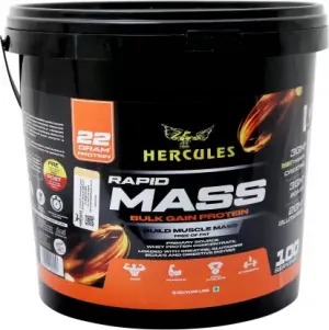 HERCULES Rapid Mass Weight Gainers/Mass Gainers  (5 kg, Chocolate)