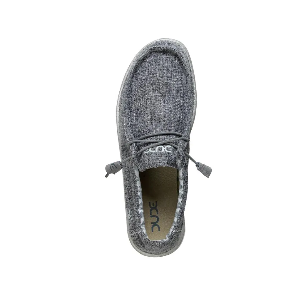 'Hey Dude' Men's Wally Linen - Iron Grey