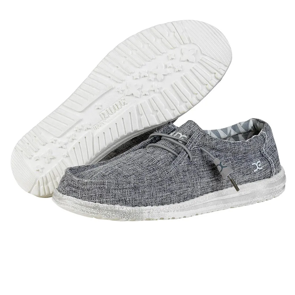 'Hey Dude' Men's Wally Linen - Iron Grey