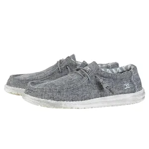 'Hey Dude' Men's Wally Linen - Iron Grey