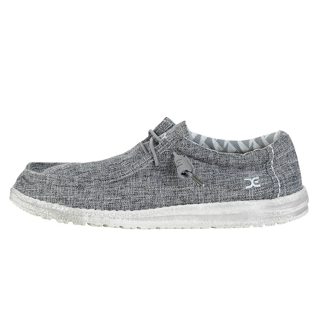 'Hey Dude' Men's Wally Linen - Iron Grey