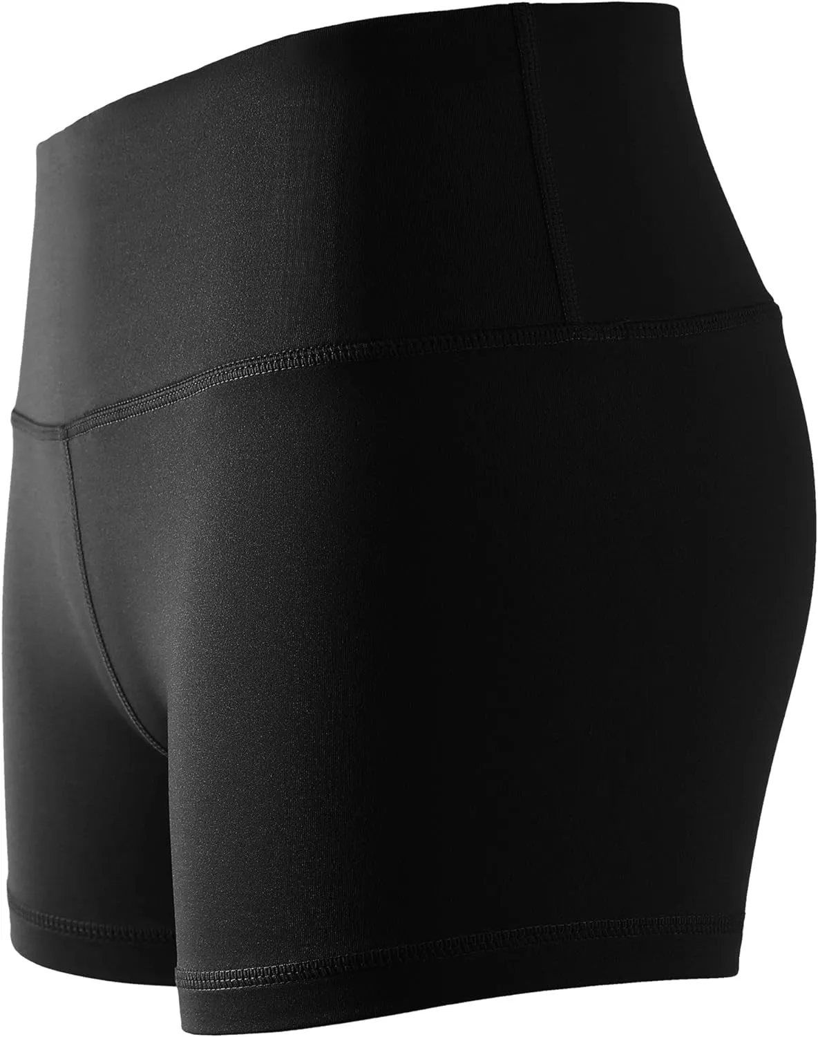 High Waist Stretch Athletic Workout Shorts