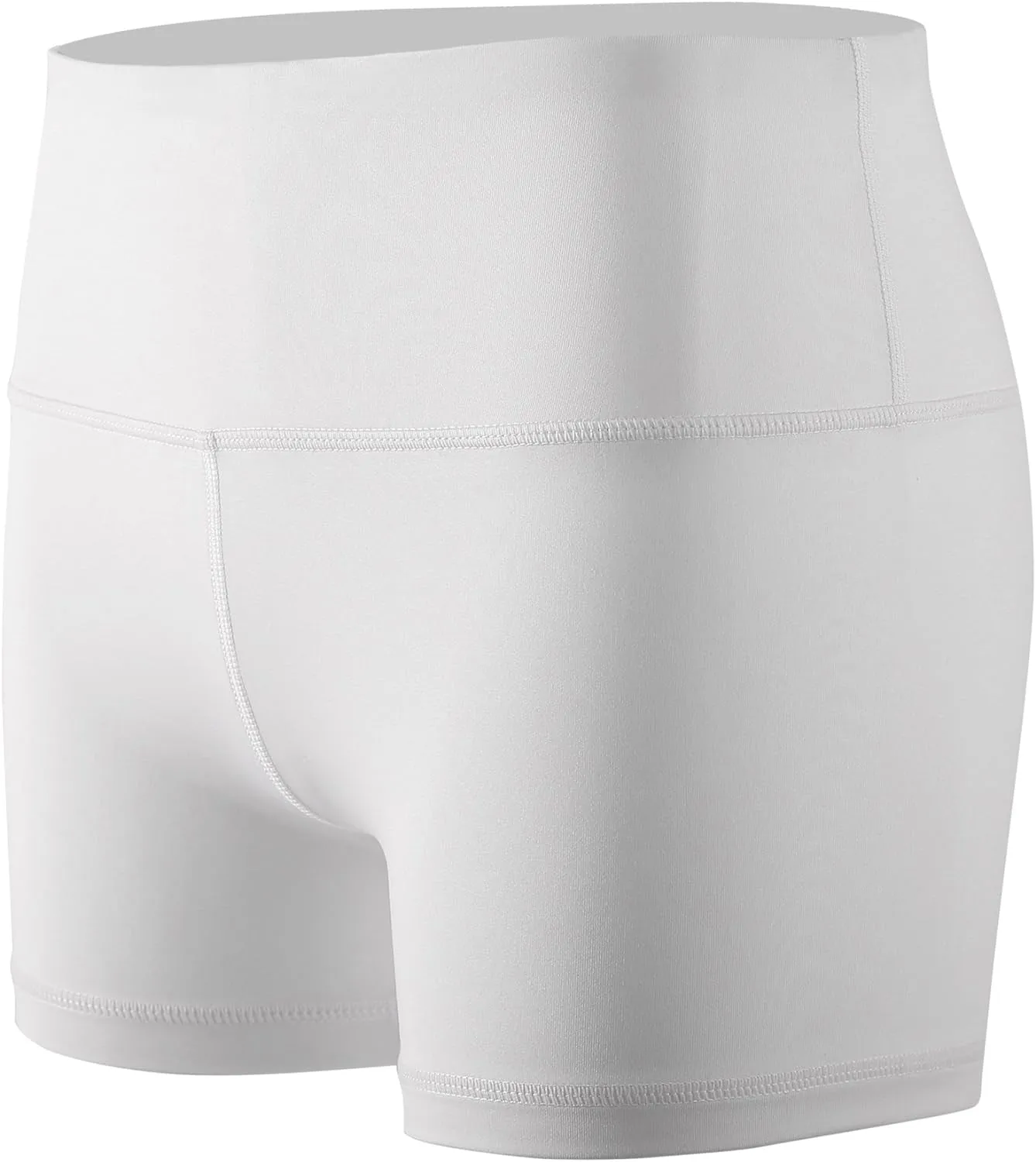 High Waist Stretch Athletic Workout Shorts