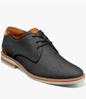 Highland Canvas Plain Toe Oxford in Black by Florsheim