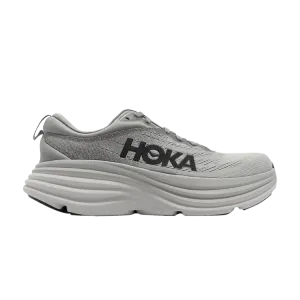 HOKA Bondi 8 2E Wide 'Shark Grey' Sneakers, Gray