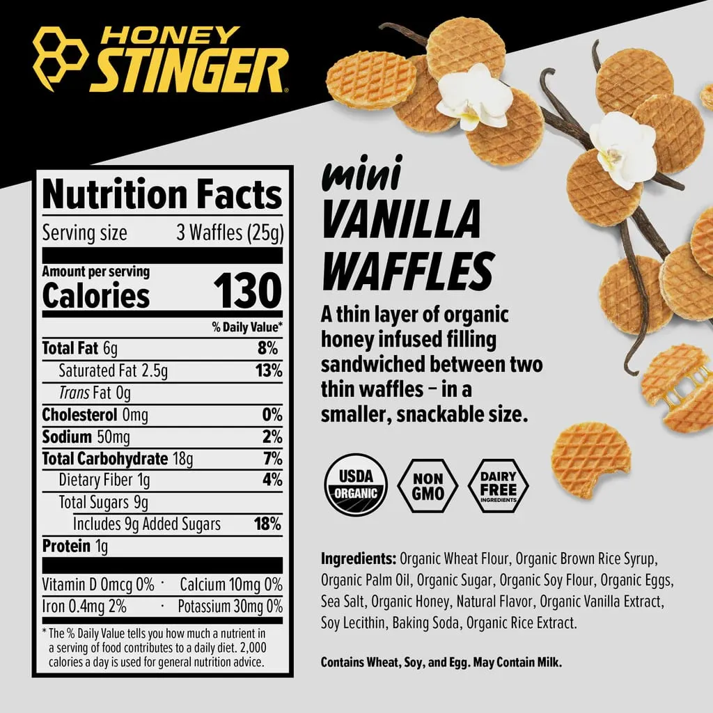 Honey Stinger Organic Mini Waffles