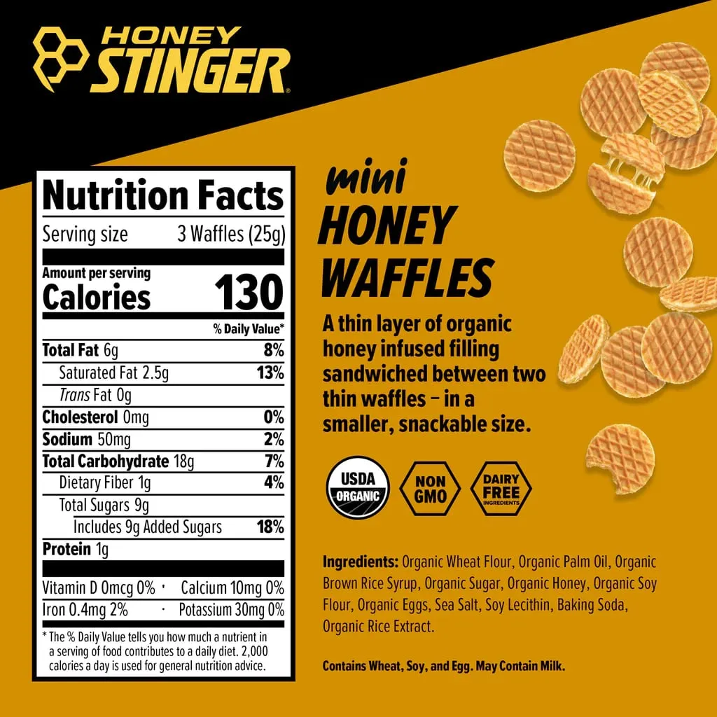 Honey Stinger Organic Mini Waffles