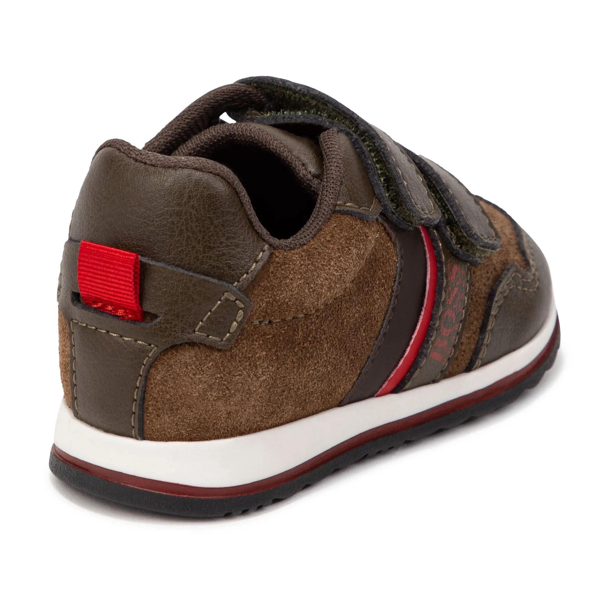 Hugo Boss Baby Boys Brown Sneakers