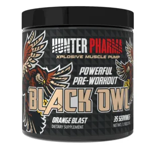 Hunter Pharma Black Owl powerful pre workout 35 Servings