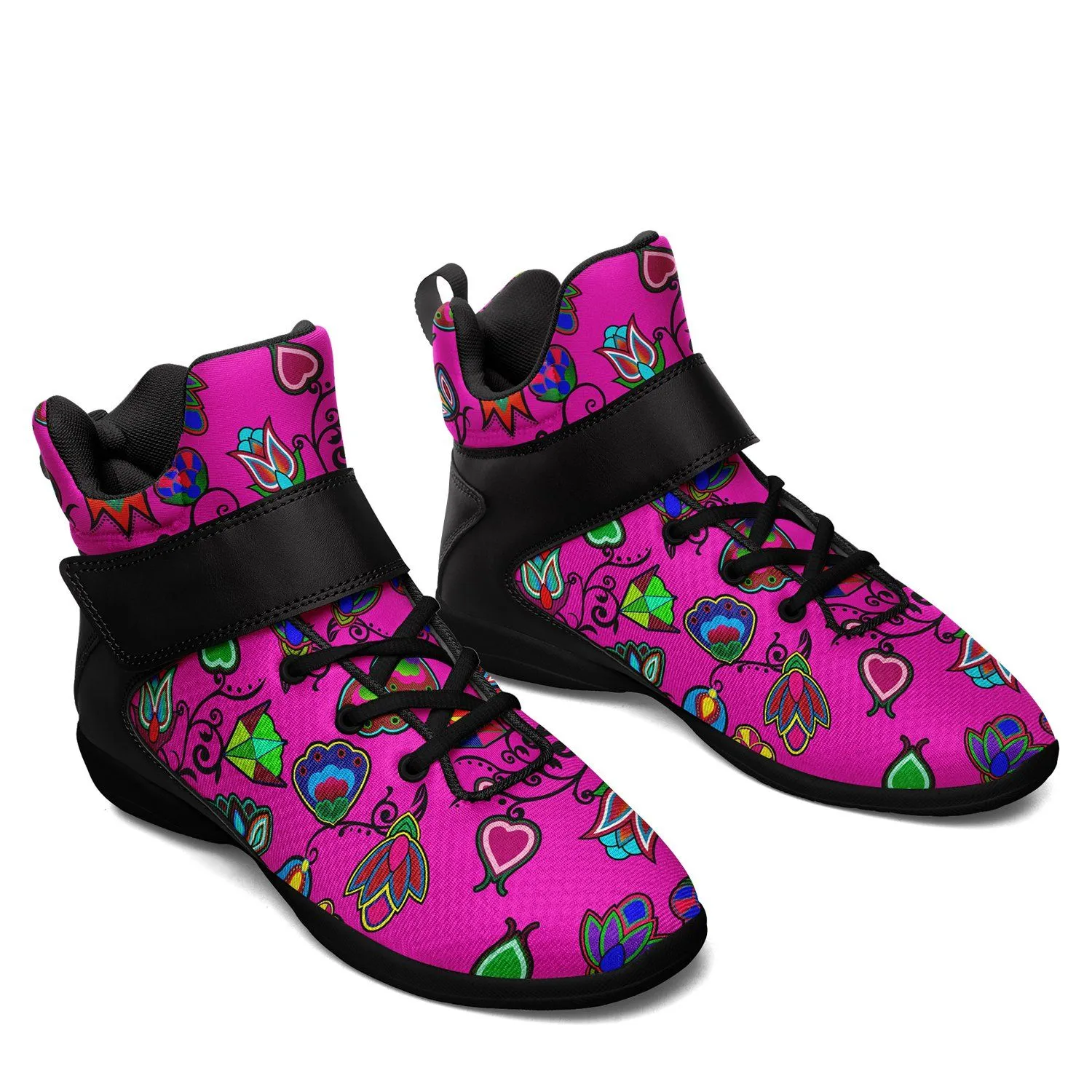 Indigenous Paisley Ipottaa Basketball / Sport High Top Shoes