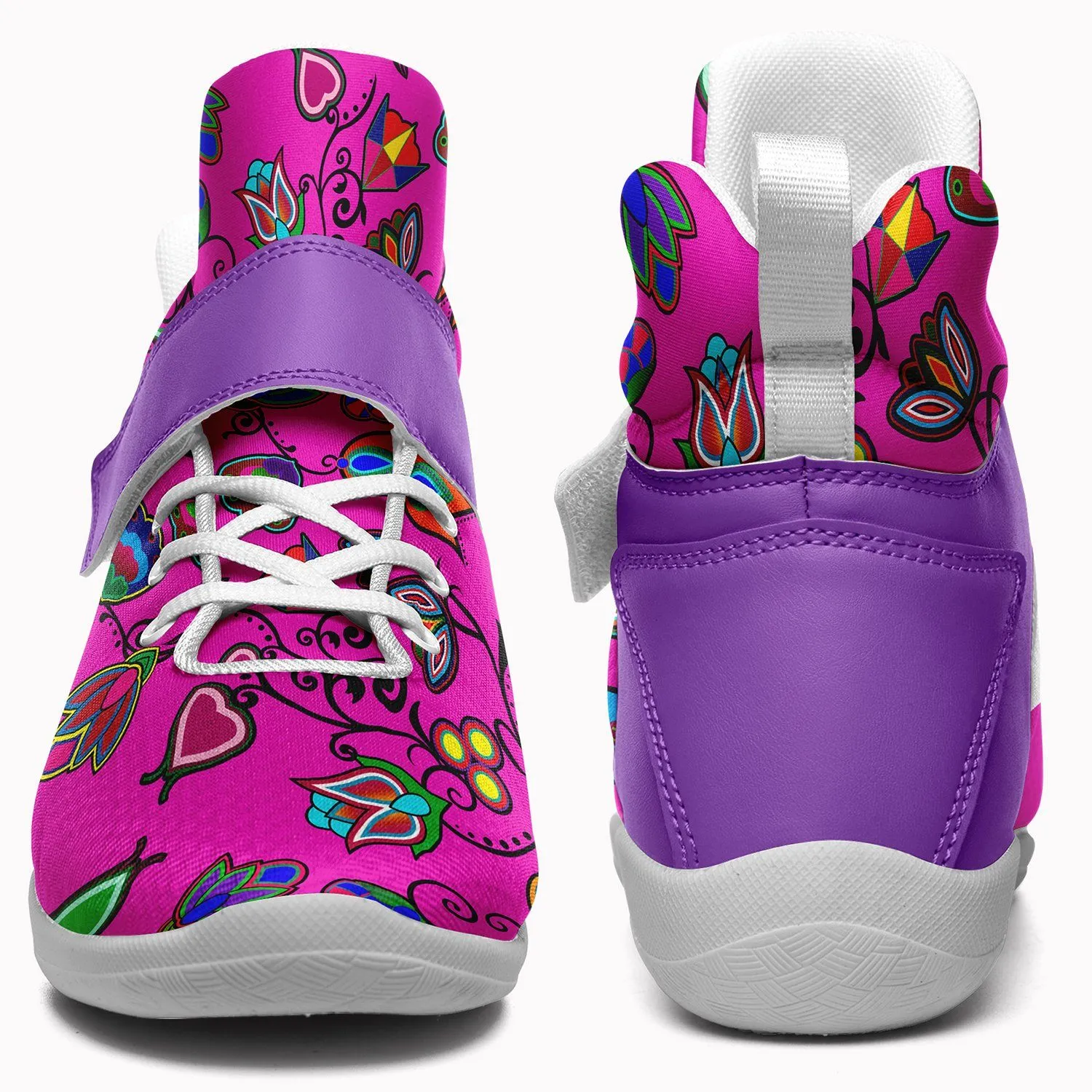 Indigenous Paisley Ipottaa Basketball / Sport High Top Shoes