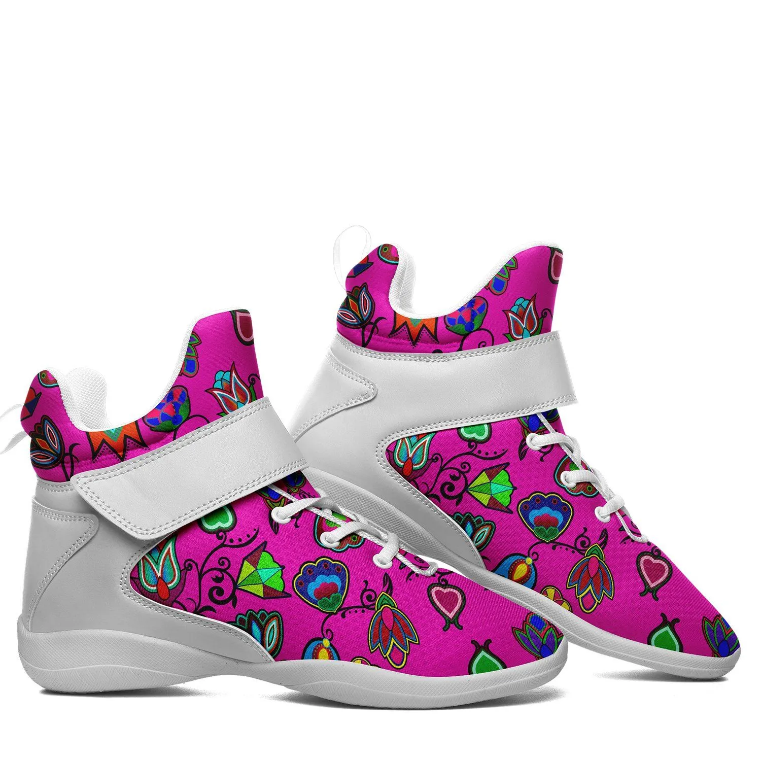 Indigenous Paisley Ipottaa Basketball / Sport High Top Shoes