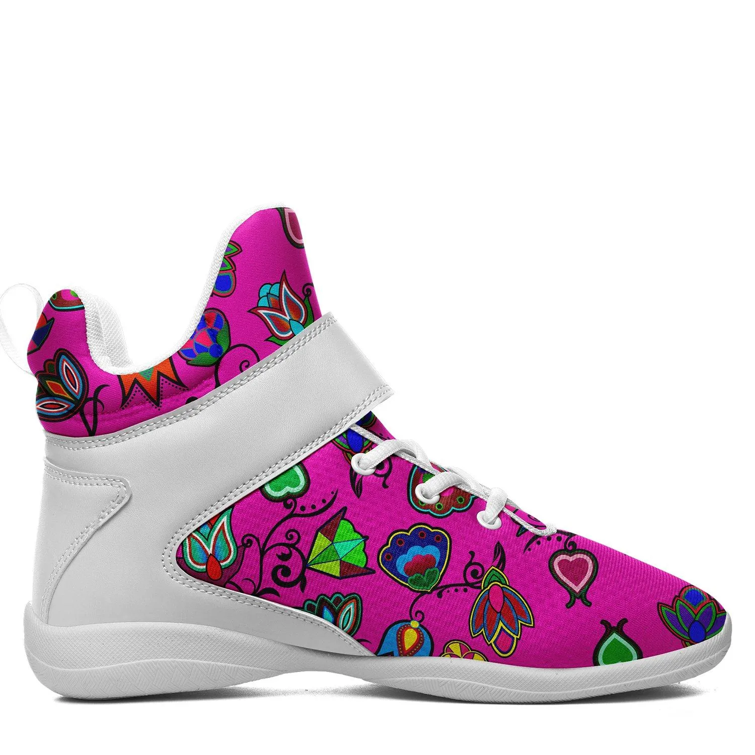 Indigenous Paisley Ipottaa Basketball / Sport High Top Shoes