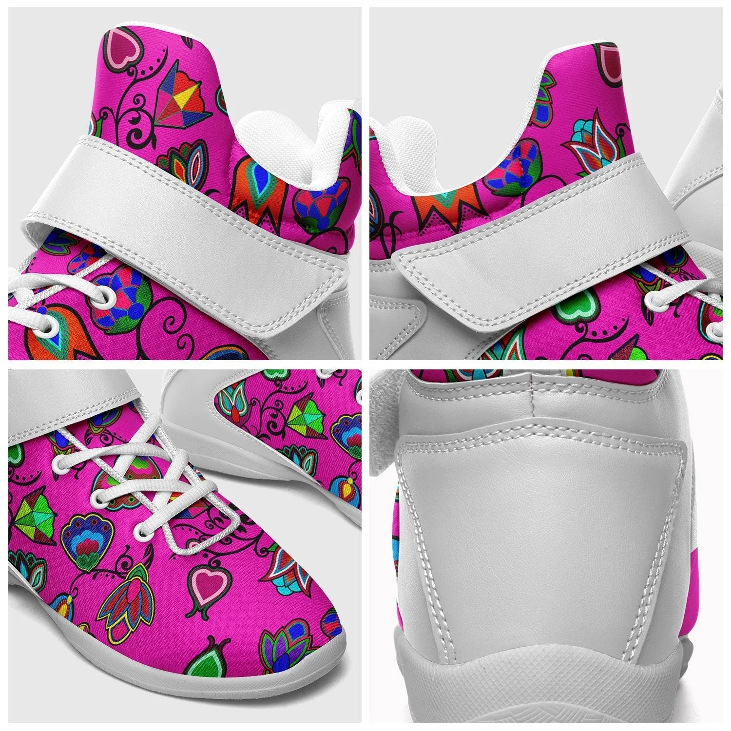 Indigenous Paisley Ipottaa Basketball / Sport High Top Shoes