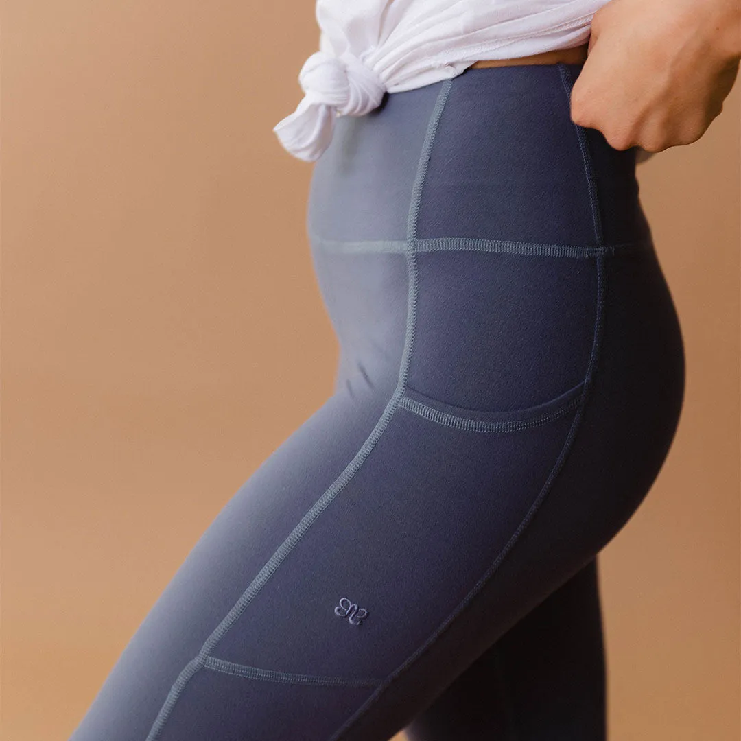 Intention Flow Capris, Indigo