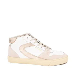 Jade White Gold Hi Sneakers