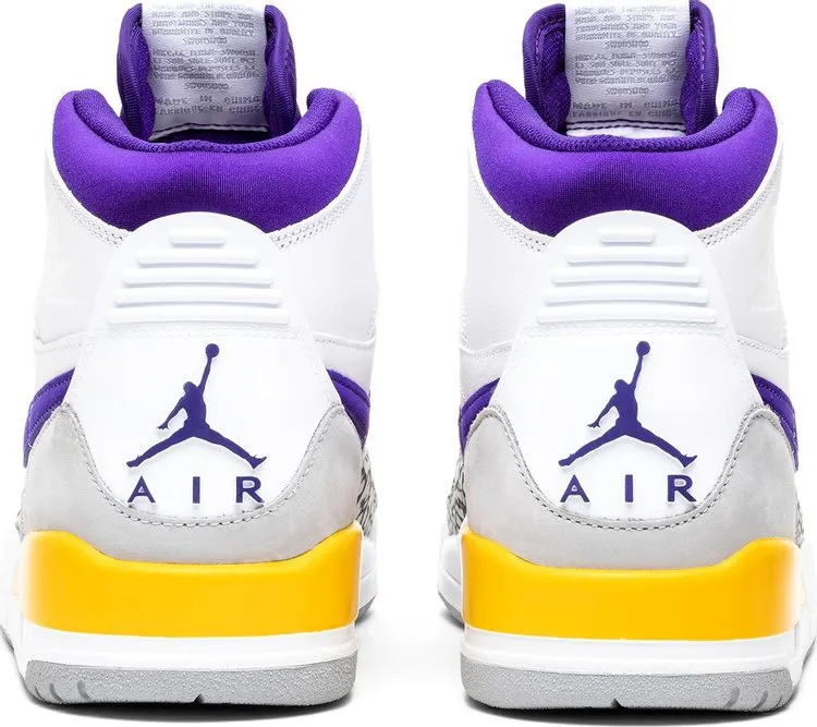 Jordan Legacy 312 Lakers sneakers, white