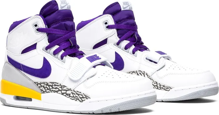 Jordan Legacy 312 Lakers sneakers, white