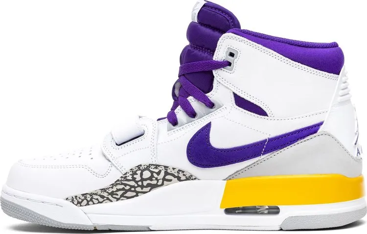 Jordan Legacy 312 Lakers sneakers, white