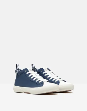 Joules Coast Pump Mid Hi-Top Trainers