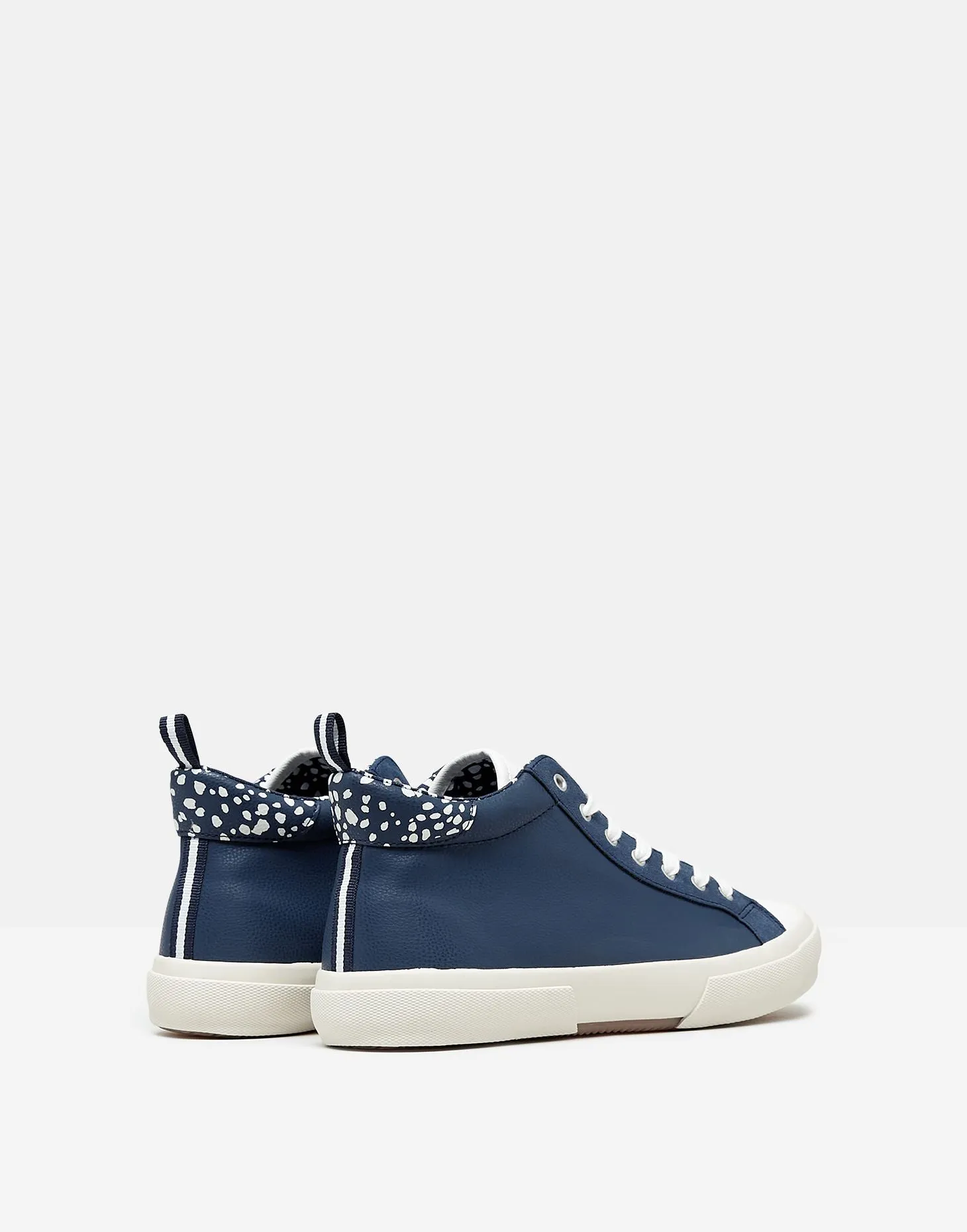 Joules Coast Pump Mid Hi-Top Trainers