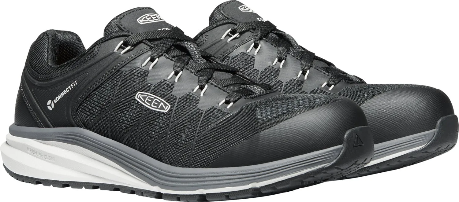 Keen Utility Mens Vista Energy ESD Vapor/Black Mesh Work Shoes