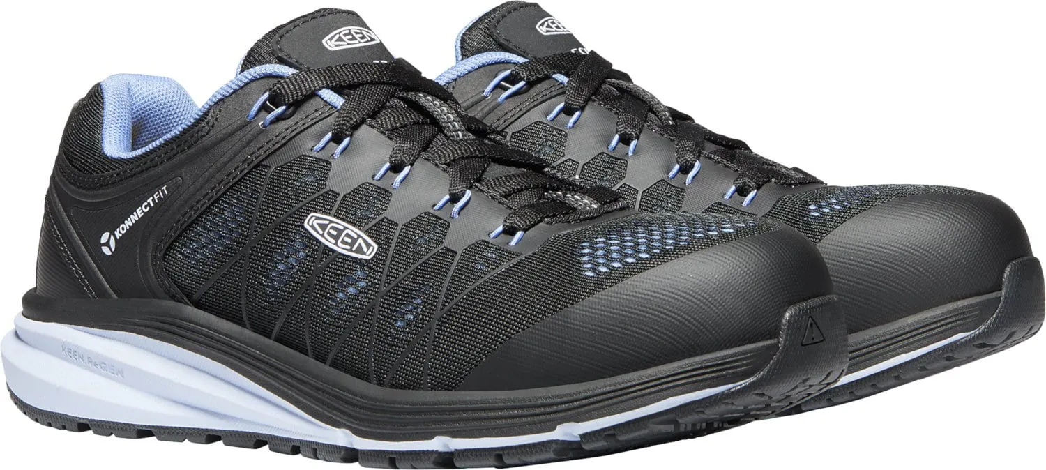 Keen Utility Womens Vista Energy ESD Hydrangea/Black Mesh Work Shoes