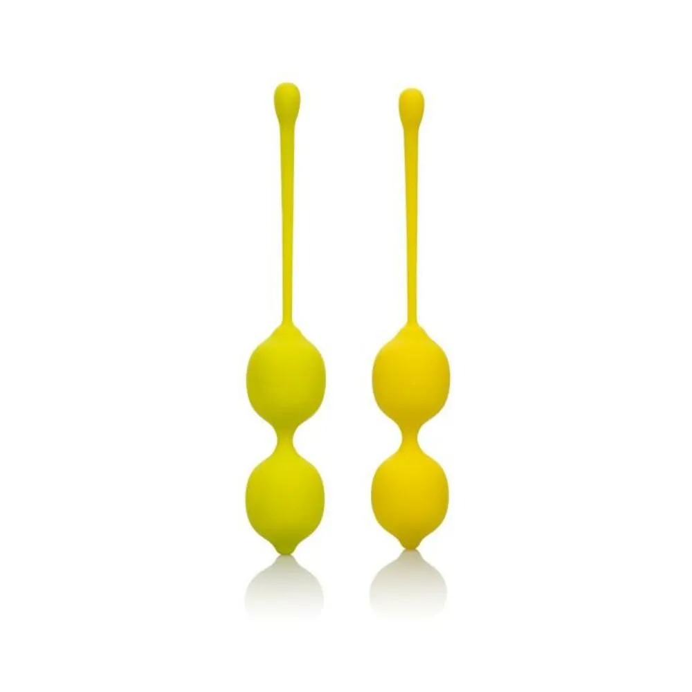 Kegel Training Set Lemon Yellow