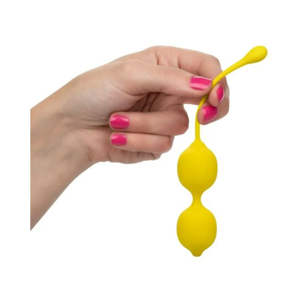 Kegel Training Set Lemon Yellow