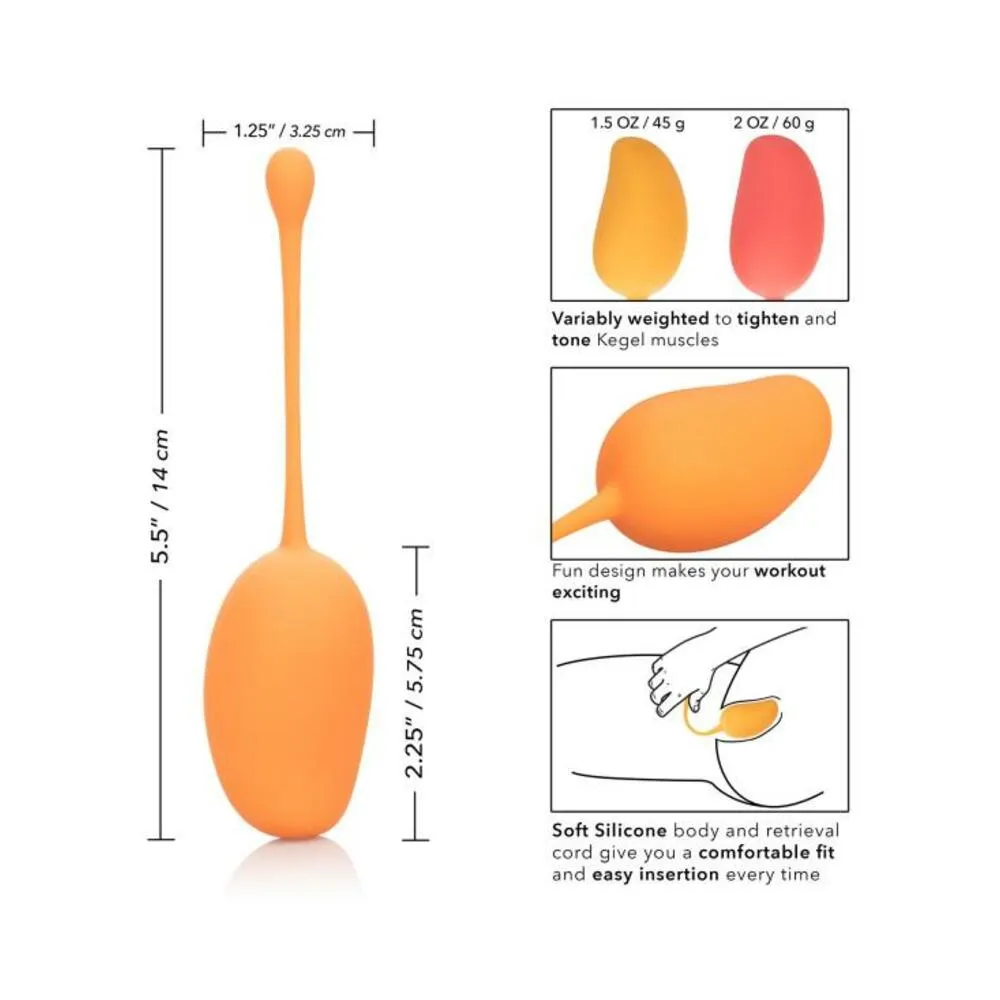 Kegel Training Set Mango 3 Piece